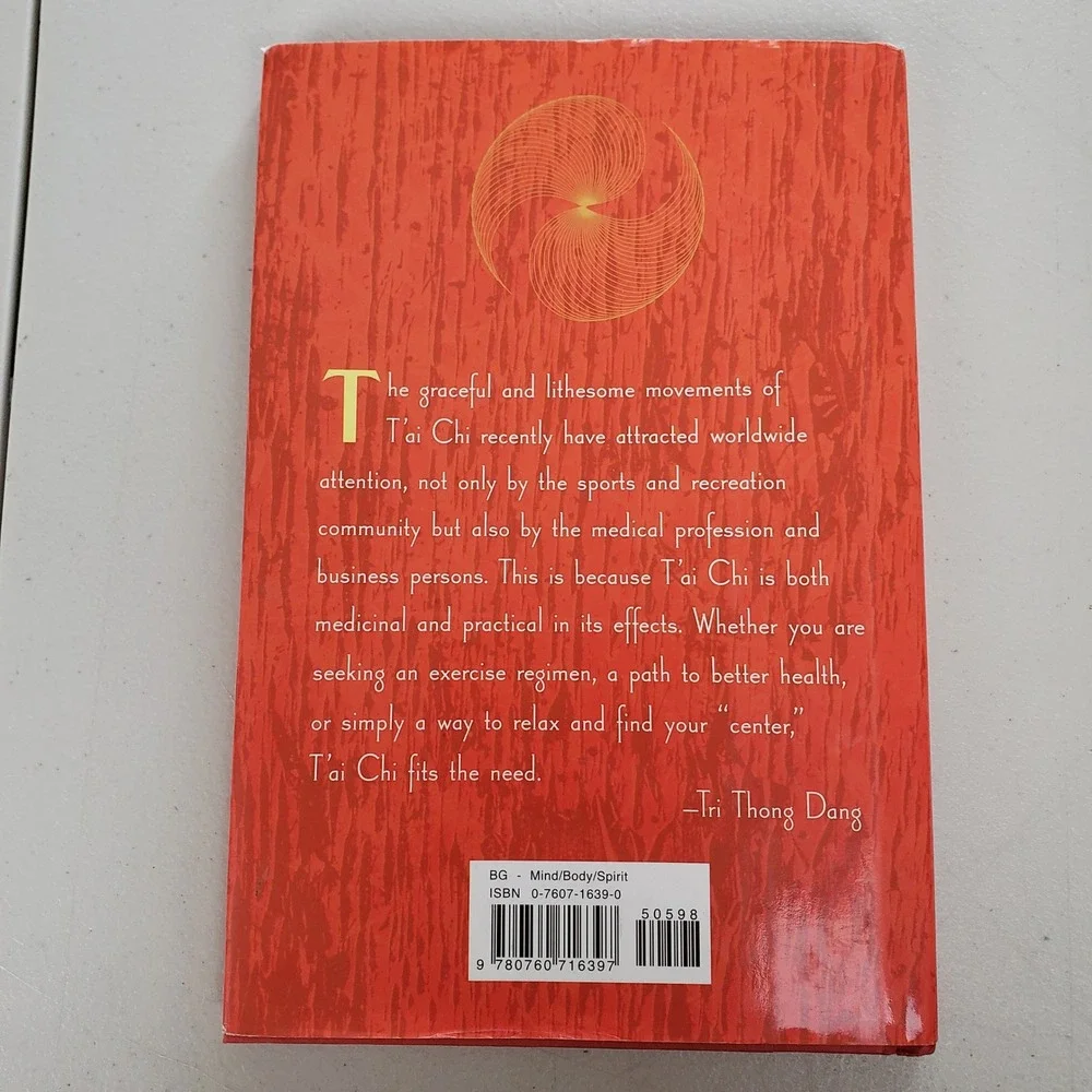 Beginning T'ai Chi Tri Thong Dang Hardcover 1999 Illustrated Tai Chi Guide